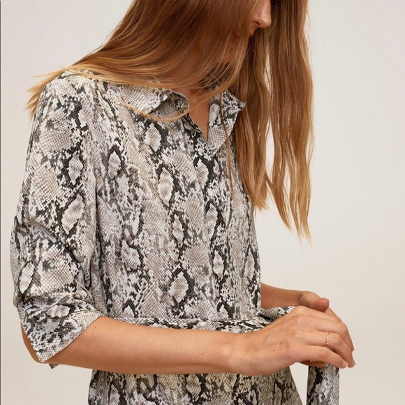 Mango Shirt Dress - Picture 4 of 13